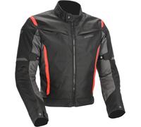 Acerbis X-MAT 2.0 Giacca tessile da moto, nero-rosso, taglia 3XL per maschi