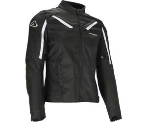 Acerbis X-Mat Giacca tessile da donna moto, nero-bianco, taglia 2XL per donne