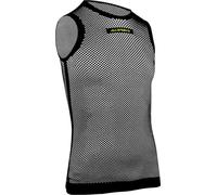 Acerbis X-Mesh senza maniche Functional Shirt, nero/giallo, Taglia L/XL