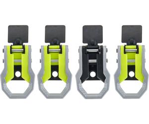 Acerbis X-Rock MM, kit fibbia male Giallo Fluo