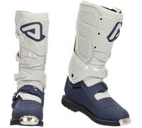 Acerbis X-Rock MM2 Stivali da motocross, grigio/blu scuro, Taglia 39