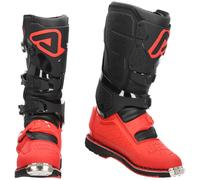Acerbis X-Rock MM2 Stivali da motocross, nero/rosso, Taglia 43