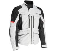 Acerbis X-Rover, giacca tessile impermeabile S male Nero/Grigio Chiaro/Rosso