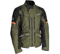 Acerbis X-Rover impermeabile Moto Tessile Giacca, Verde/Arancione, Taglia XL