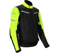 Acerbis X-Street, giacca tessile impermeabile M male Nero/Giallo Fluo