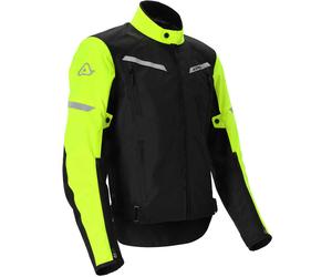 Acerbis X-Street Giacca tessile moto, nero/giallo, Taglia XL