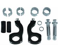 Acerbis X-Strong Kit di montaggio, nero, Taglia unica