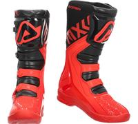 Acerbis Stivali X-Team Nuovo Modello Motocross Supermoto Enduro tutte le dimensioni 39-47 Stivali Scarpe, rosso/nero, 46 EU