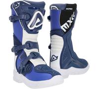 Acerbis X-Team JR Kids Stivali da motocross, blu/bianco, Taglia 39
