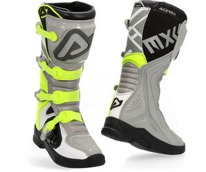 Acerbis X-Team, stivali 42 EU male Grigio/Giallo Fluo