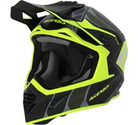Acerbis X-Track 2023 Casco da motocross, nero-giallo, taglia M per maschi