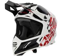 Acerbis X-Track 2024 Casco da motocross, bianco/nero, Taglia S (55/56)