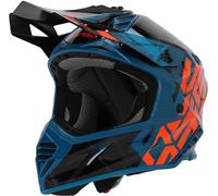 Acerbis X-Track 2024 Casco da motocross, Verde/Nero, Taglia S (55/56)