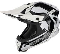 Acerbis X-Track 2024 Casco da motocross, nero-bianco, taglia 2XL per maschi