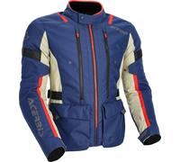 Acerbis X-Travel 2.0, giacca in tessuto unisex L female Blu/Beige/Rosso