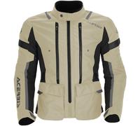 Acerbis X-Travel 2.0 Giacca tessile da motocicletta, beige/nero, Taglia L
