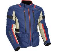 Acerbis X-Travel 2.0 Giacca tessile da motocicletta, blu/rosso, Taglia XXL
