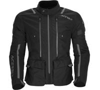 Acerbis X-Travel 2.0 Giacca tessile da motocicletta, nero/grigio, Taglia XL