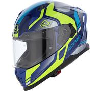 Acerbis X-Way, casco integrale M male Blu Scuro/Blu/Giallo Fluo