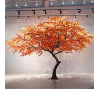 Acero Rosso Artificiale For L'estetica Del Giardino Giapponese - Decorazione Autunnale Esterni, Finto(2mx1.5m)