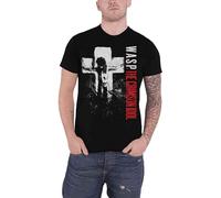 ACERODEOSK Wasp W.A.S.P. T Shirt The Crimson Idol Band Logo Black M