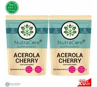 Acerola Ciliegia Capsule Di 6000mg (45% Vitamina C) -immunity & Fegato