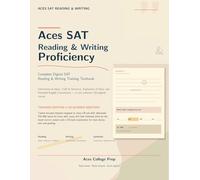 Aces SAT Reading and Writing Proficiency: Teacher's Version: 5