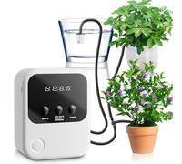 ACESOME - Abbeveratoio automatico per 15 piante in vaso, sistema di irrigazione automatico per piante con timer, dispositivi di irrigazione delle piante, piante acquatiche da appendere a scaffale