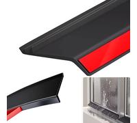 Acesome - Barra parapioggia autoadesiva in gomma, protezione antigoccia, universale, per finestre, porte e auto (4,5 cm x 5 m)