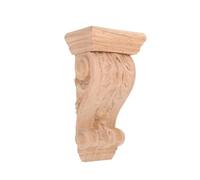 ACESOME - Listelli decorativi in legno per scaffali, Corbels for Shelves, supporto per scaffali, in legno vintage (1, 14 cm x 25 cm x 8 cm)