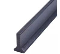 Acesome, striscia protettiva per doccia, autoadesiva, 3 cm di altezza, in silicone, paraspruzzi per doccia, 1,2 m, per cucina, bagni (nero)