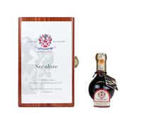 Acetaia Malpighi - Aceto Balsamico Tradizionale di Modena DOP Extravecchio Secolare - 100 ml - Solo Mosto Cotto - Selezione da Alta Ristorazione