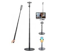 AceTaken Adjustale - Supporto per webcam da tavolo, altezza 158 cm, per webcam Razer Kiyo-V2-X, Kiyo V2, Kiyo pro 4K, Kiyo