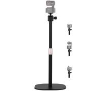 Acetaken Supporto per webcam resistente, da tavolo da 45,7 cm, compatibile con OBSBOT Tiny 2/1080P, Logitech, Razer, Elgato e altri; rotazione a 360°, adattatore regolabile per testa a sfera