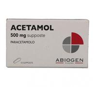 ABIOGEN PHARMA SPA ACETAMOL BAMBINI 10 SUPPOSTE 500 MG
