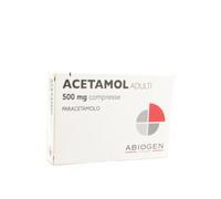 Acetamol Paracetamolo 500mg Adulti - 20 Compresse