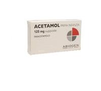 Abiogen Pharma Acetamol Prima Infanzia 10 Supposte 125 Mg