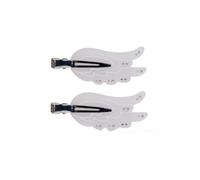 Acetate Wings Design Rhinestone Bangs Clips Hair Claw