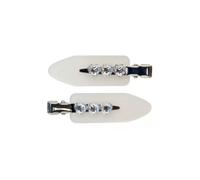 Acetate Wings Design Rhinestone Bangs Clips Hair Claw