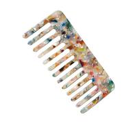 Acetato di cellulosa Massaggio Dei Capelli Pettine Pietra Marmo Leopardo Rettangolo Spazzola Capelli Cammini