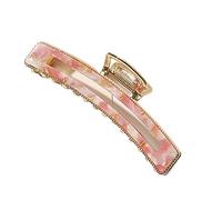 Acetato Geometria Clip Artiglio Dei Capelli Delle Donne Scava Fuori Mollette Bella Lega Colorato Dei Capelli Mascella Clip Coda di Cavallo