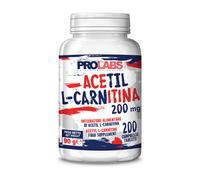 PROLABS Acetil L-Carnitina 200 cps da 200 mg Carnitina Brucia Grassi Dimagrante