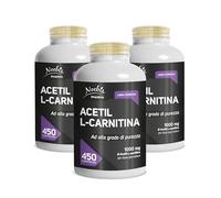 Acetil L-Carnitina di Noebis Pharma - Integratore ad Alto Dosaggio 1000 mg - 450 Compresse Formato Maxi - Qualità Controllata, Made in Italy
