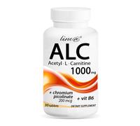 Acetil L Carnitina VITAMINA B6 CROMO 30 compresse per 1 mese 1000 mg