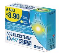 LINEA ACT Acetilcisteina Act 600 Plus, 12 bustine effervescenti