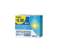 Acetilcisteina Active 600 Plus 12 Bustine Effervescenti Agrumi