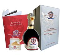 Aceto Balsamico Tradizionale di Modena DOP invecchiato 12 anni, 100ml, con Tappo dosatore e Ricettario