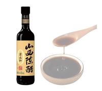 Aceto di Riso Nero Cinese “Ancient Craftsmanship”, Invecchiato 5 Anni Nello Shanxi, 420 Ml, Condimento Fermentato Completamente Naturale per Insalate, Zuppe e Marinate