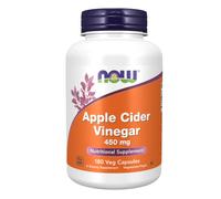 NOW FOODS Apple Cider Vinegar 450 mg 180 Capsule Aceto di Mele - VITAMINE