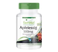 Aceto di sidro di mele 500 mg - 120 capsule - rinfresca e rigenera - VEGAN | ...